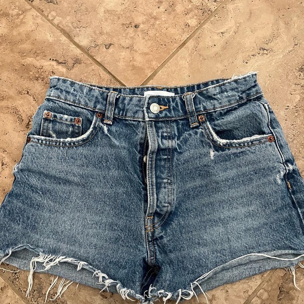 Denim Blue Women's Shorts